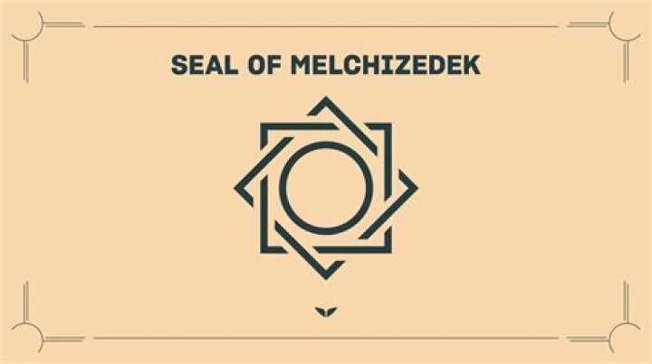 What is the full meaning of Melchizedek?